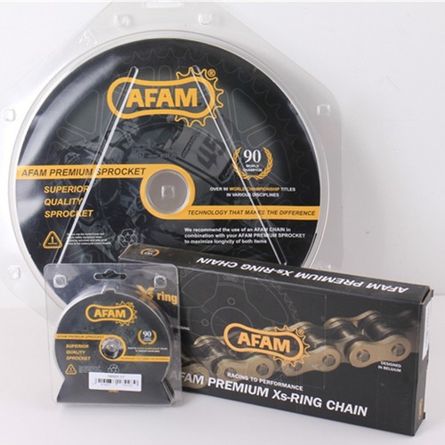 进口AFAM改装后链盘大齿KTM250duke/390DUKE/ADV RC390小飞前牙盘