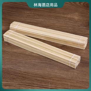 竹筷传统中华筷四方筷一次性筷子酒店用筷宝塔头上方下圆筷子林漭