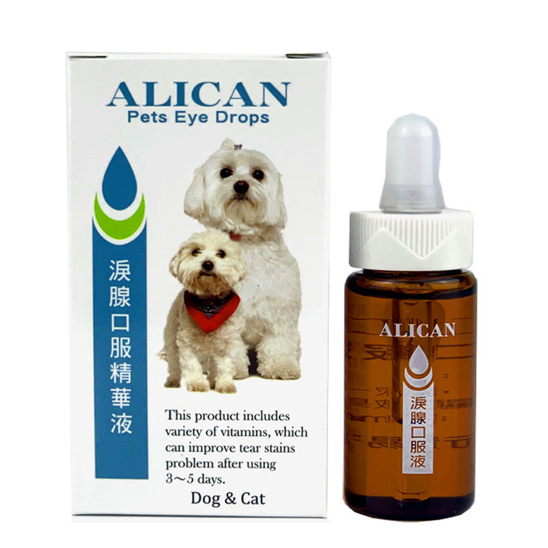 ALICAN泪痕液狗狗泪痕猫咪消宠物洗眼比熊博美加菲泰迪泪腺口服液