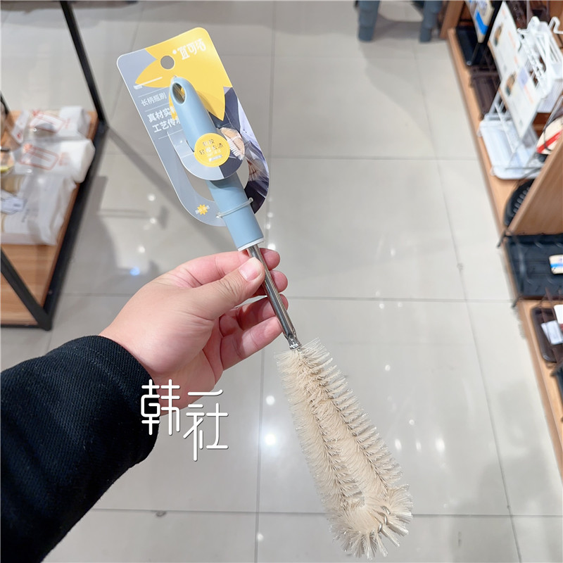杯刷无死角刷杯子神器去茶渍多功能洗杯子的长柄硬毛刷子清洁去污