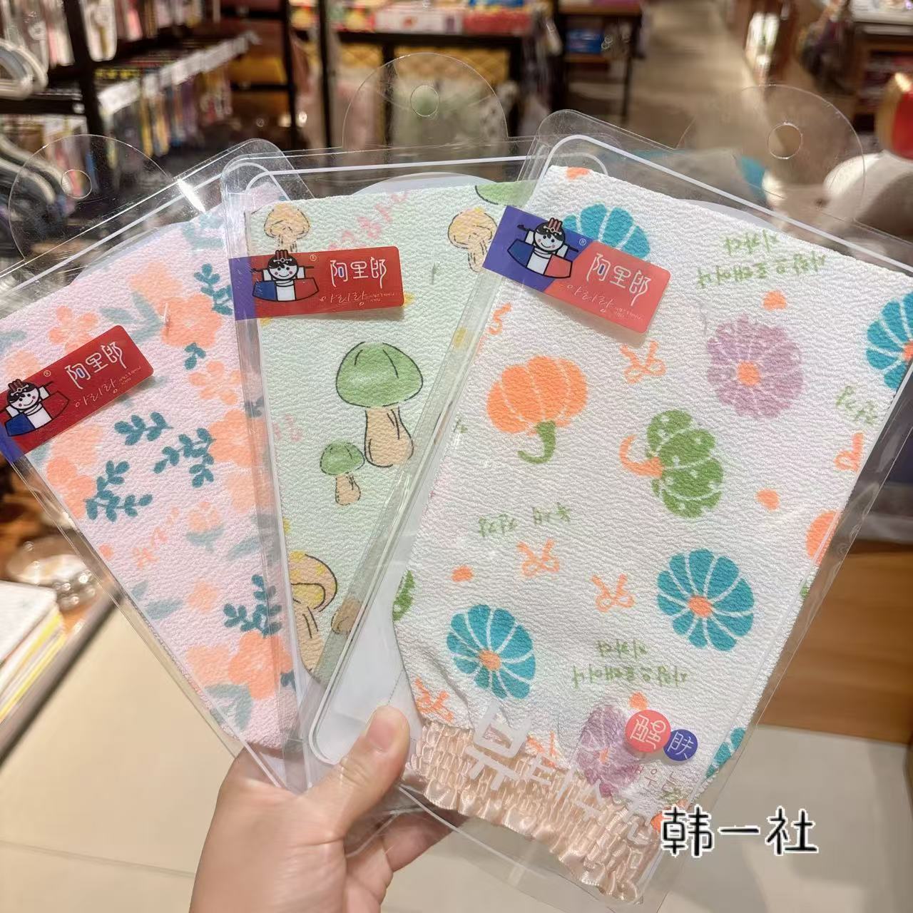 搓澡巾女士专用薄款粗砂搓背洗澡巾老式单层中砂搓灰手套澡堂神器