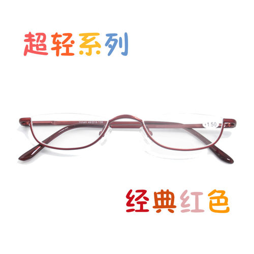 老花镜视野好简约老人