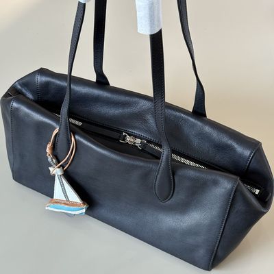 2025新款大容量头层牛皮托特包