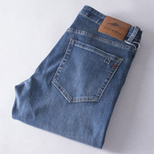 春夏季 水洗棉弹力牛仔裤 时尚 简约男装 子 柜售350 长裤 罗家撤柜男士