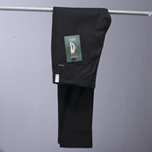 长裤 柜售价499 子 休闲裤 易打理男装 豆系撤柜尾货男士 黑色商务工装