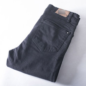 清货只有26 春秋季 28码 小码 外贸原单女士修身 黑色铅笔裤 牛仔女裤