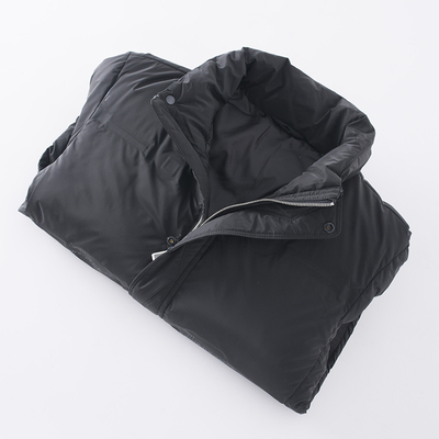 撤柜鸭绒外套秋冬立领短款羽绒服