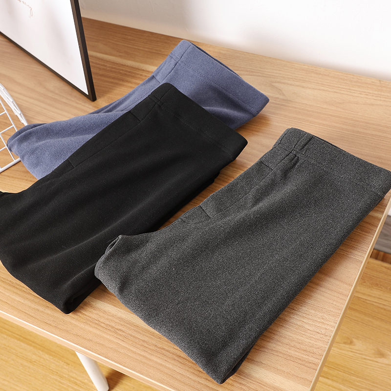 中青年男士居家棉毛裤男内衬裤子