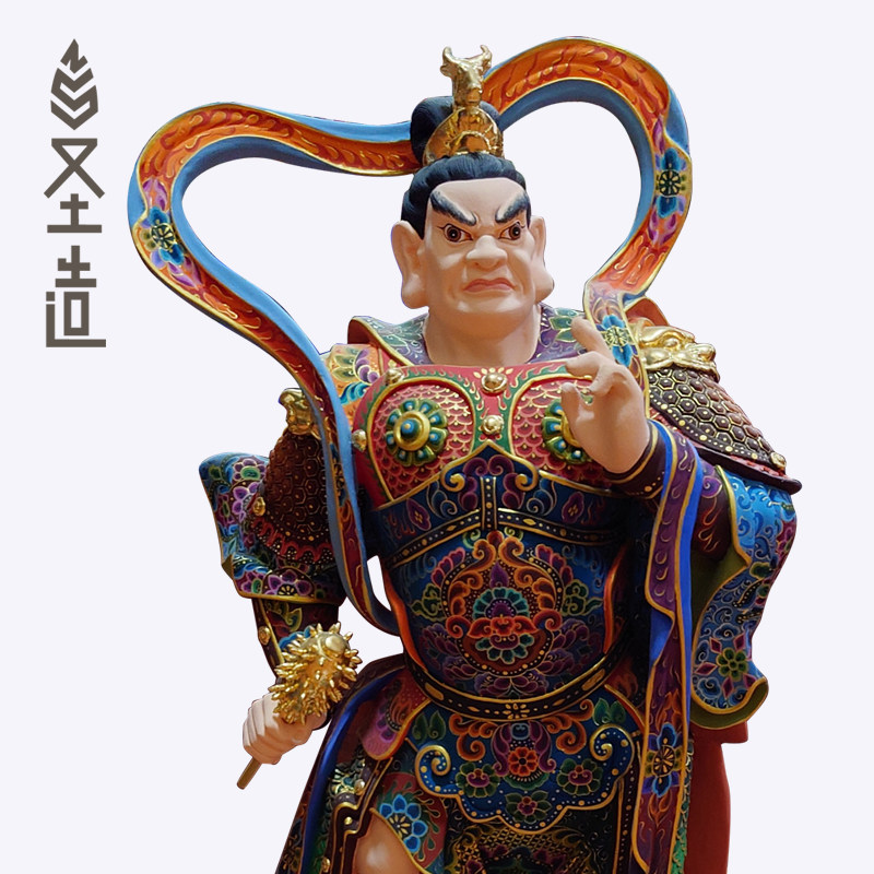 现货铜雕十二神像摆件十二药叉护法黄铜佛像定制订定做厂家 圣造