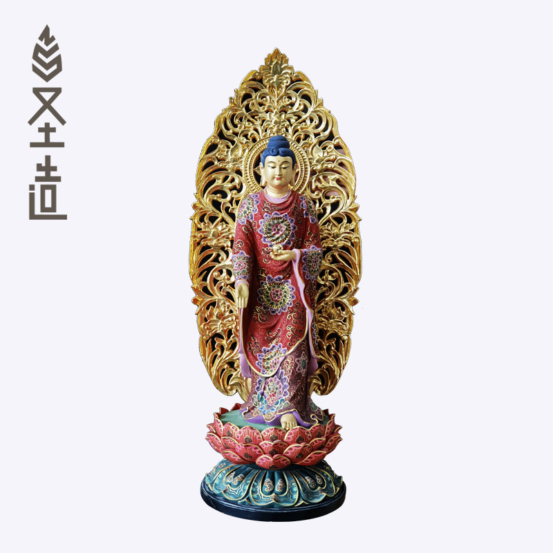 新款家用接应木雕圣造
