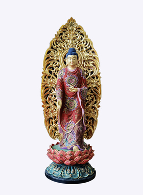 新款家用接应木雕圣造
