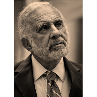 卡尔伊坎 华尔街之狼海报复古文艺牛皮纸装饰画酒吧挂画壁画画芯