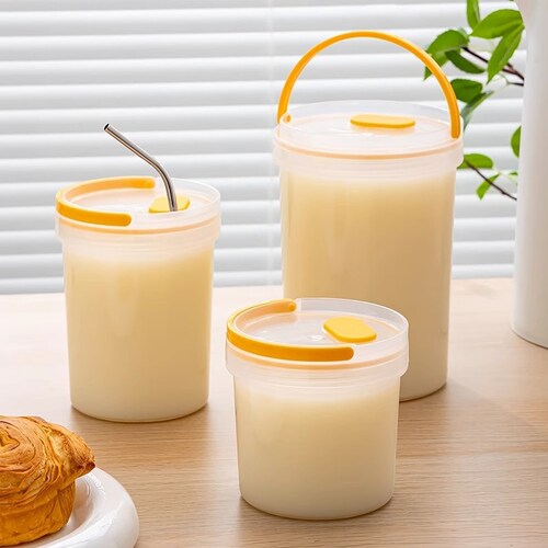 上班族便携早餐杯豆浆杯家用便捷外带可微波炉牛奶耐高温热饮水杯