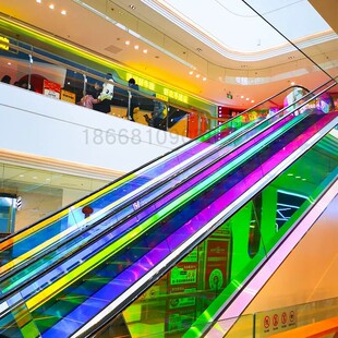 玻璃贴膜七彩不透镭射纸展会婚庆透明手工滴胶彩虹膜幻彩贴纸新品