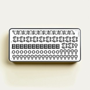 满额包邮 龙兴 模型制作工具 蚀刻片PE  70037 1:700 铜质环筋