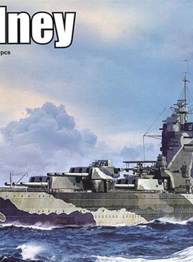 包邮 小号手 06718 1:700 二战英国皇家海军战列舰 罗德尼