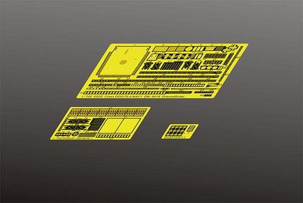 梦模型 dm9016 1:700 中国052D导弹驱逐舰蚀刻片改件 修改版