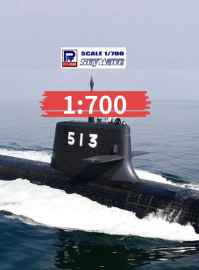 pit road 拼装模型1:700 J102 SS513新型潜艇 大鱼级 2个装