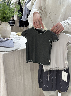 承麦85829～女童短袖T恤薄款夏季新款女宝宝柔软舒适上衣百搭