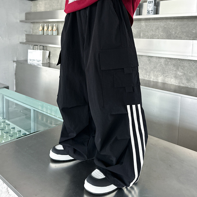 【CC家居控】男童褲子夏季薄款2025新款兒童夏裝防蚊褲KZ262108