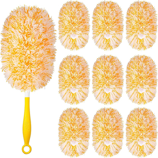 可水洗 适用妙洁除尘掸Swiffer静电除尘掸子车用家防尘鸡毛掸子