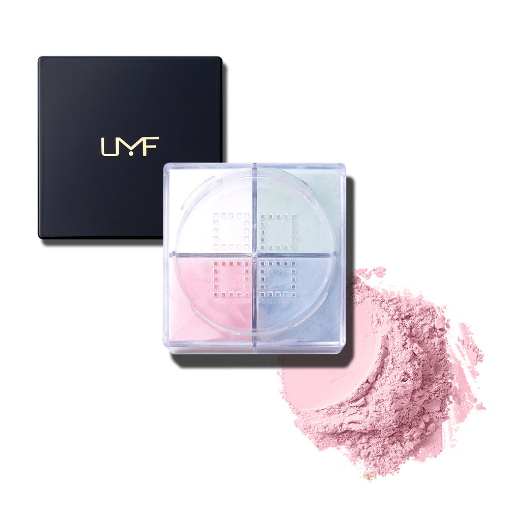 UMF四宫格幻彩蜜粉 防脱妆定妆防汗便携散粉提亮修颜定妆粉化妆