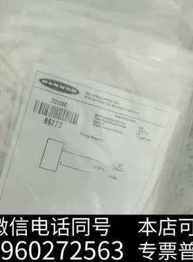 全新BANNER邦纳DQ126E全新原装正品85772询价