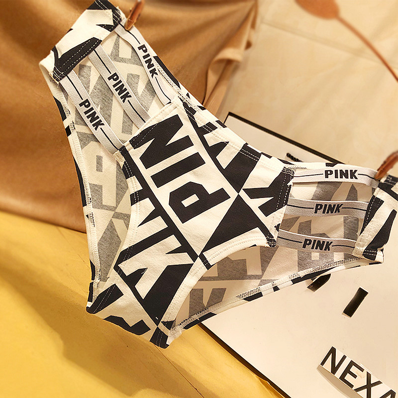 时尚运动风女神范棉质面料三角裤