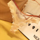 女诱惑火辣T裤 夏季 无痕薄款 欧美性感蕾丝丁字裤 隐形镂空三角裤