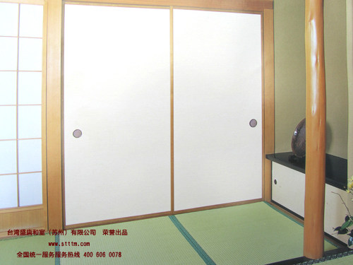 盛唐和室日本榻榻米门素面福司布