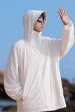 夏季冰丝防晒衣男防紫外线薄款透气防晒服户外钓鱼外套FS069-P48，男装防晒衣，电商A335