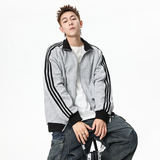 2026春季新款翻领男士长袖运动时尚潮流开衫外套Q5567-P50，女装短外套，星座610（原A335）