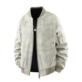 美式高街迷彩拉链夹克外套男宽松休闲工装棒球服潮Q5557-P68，男装夹克，星座610（原A335）