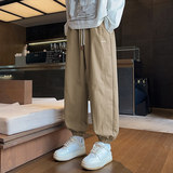 美式工装裤子男款春季宽松直筒裤2026新款潮牌阔腿裤Q29173-特P30，男装工装外套，星座610（原A335）