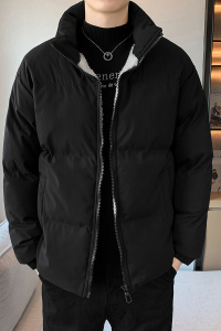 羊羔毛内里棉衣男冬季2022年日系面包服加绒加厚冬装外套MY03