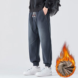 潮休闲裤加绒男抽绳弹力秋冬宽松束脚星空纹洗束脚裤JR602-P52，男装卫衣，星座610（原A335）