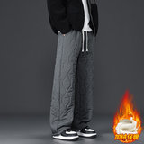 棉裤男冬季加绒加厚防寒休闲裤子宽松保暖滑雪长裤JR29185-P40，男装棉衣，星座610（原A335）