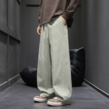 美式弯刀卫裤男士秋款2025宽松松弛感青春风休闲裤Q29162-特P35，男装休闲裤，星座610（原A335）