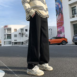 秋冬美式牛仔裤男宽松直筒潮牌ins拖地学生阔腿裤子TS112-P45，男装牛仔裤，星座610（原A335）