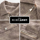 夹克男2025秋季新款休闲宽松防风潮流高级感外套Q5559-P75，男装夹克，星座610（原A335）