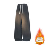 加绒加厚裤子男款冬季潮牌休闲运动直筒男卫裤JR29186-特P40，男装休闲裤，星座610（原A335）