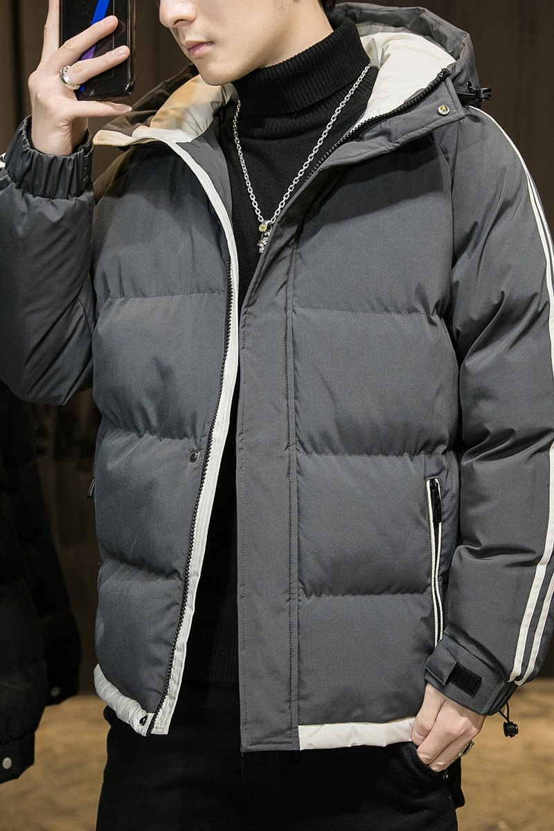 三防面料男士羽绒棉服冬天棉袄保暖加厚棉衣连帽外套M5811-P70,男装棉衣,星座610（原A335）