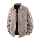 男2025新款仿牛仔夹克宽松潮流翻领休闲痞帅复古外套Q5559-P75，男装夹克，星座610（原A335）