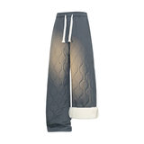 男潮牌葫芦格设计感休闲裤冬季新款加绒加厚阔腿裤JR29185-P40，男装卫衣，星座610（原A335）