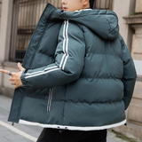 三防面料连帽羽绒棉服男士冬天加绒保暖棉袄休上衣外套M5811-P70，男装棉衣，星座610（原A335）