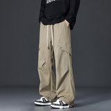 春季新款日系潮牌工装阔腿裤男士休闲百搭潮流直筒宽Q29172-特P35，男装工装外套，星座610（原A335）