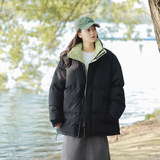 三防面料男冬季韩版宽松立领加厚防寒面包服棉袄休闲外套M666-P75，女装短外套，星座610（原A335）