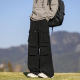 美式潮牌工装户外伞兵裤子男夏季薄款青少年休闲冲锋裤K2701-P40，商品下架区，星座610（原A335）