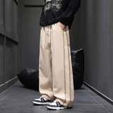 休闲裤男2026春季直筒运动裤垂感青少年阔腿长裤Q29171-特P42，女装休闲裤，星座610（原A335）