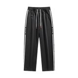 潮牌条纹直筒裤男春季新款宽松百搭长裤运动休闲裤Q29167-特P32，男装休闲裤，星座610（原A335）